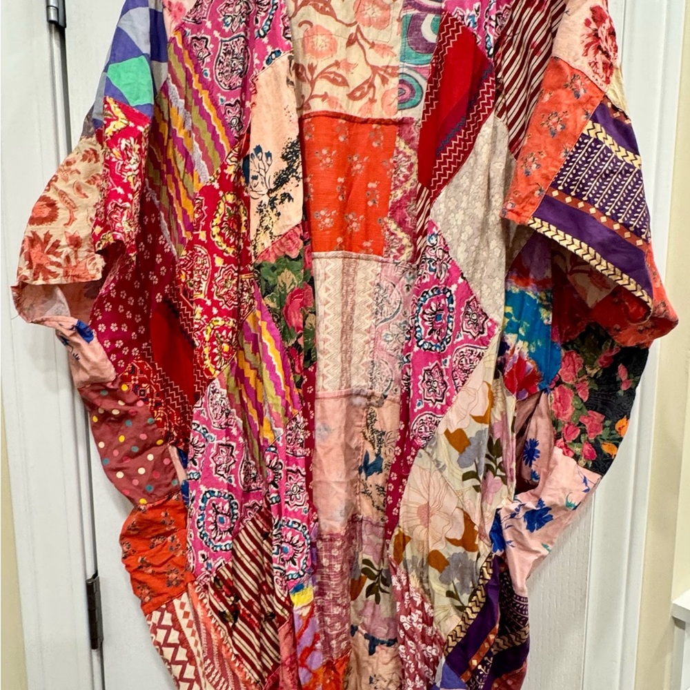 Jaded Gypsy Colorful Patchwork Kimono